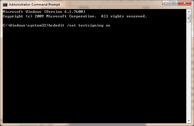 command prompt type command