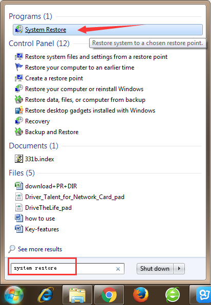 Reduce System Restore Size Windows Vista