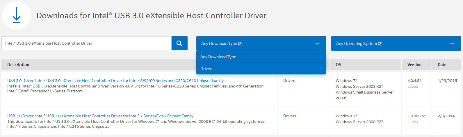 Download Intel Usb 3.0 Driver