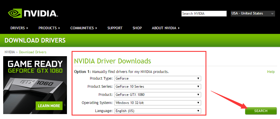Nvidia Geforce 210   Windows 10 32 Bit -  7