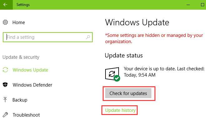 check-widnows-updates-after-disable-windows-10-update