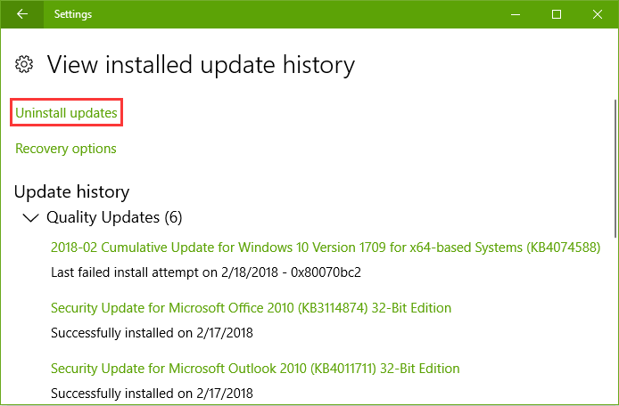 uninstall-updates-windows-10