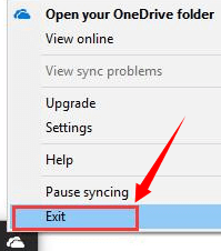 exit-onedrive-not-syncing-problem-windows-10.png