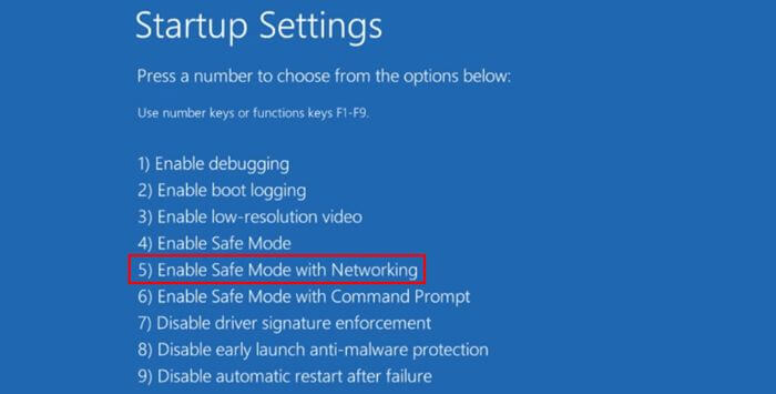 enable-safe-mode-with-networking-fix-red-screen-windows-10-update-2018.jpg