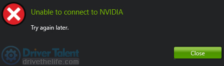 unable-to-connect-to-nvidia-drivertalent.png