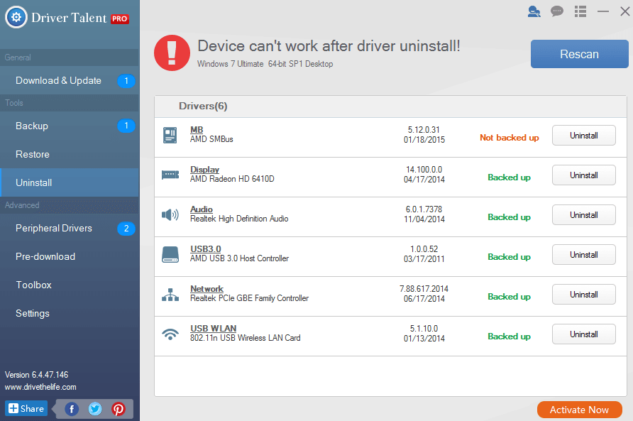 Removing Ati Drivers Vista