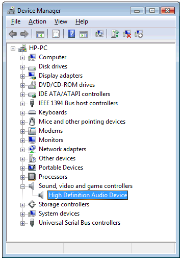 hardware and sound windows 10