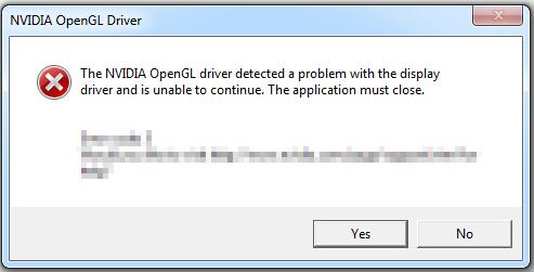 cant fix display driver crash too many registry errors