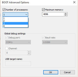 change-number-of-processors-fix-slow-boot-xps