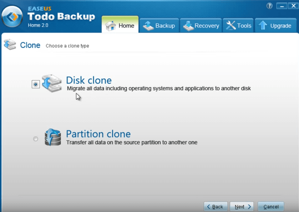Migrate windows deals to ssd
