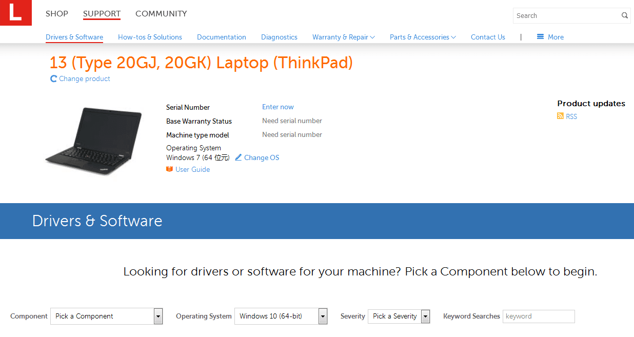 Lenovo Thinkpad 13 Drivers Download And Update On Windows 10 8 1 8 7 Vista Xp Driver Talent
