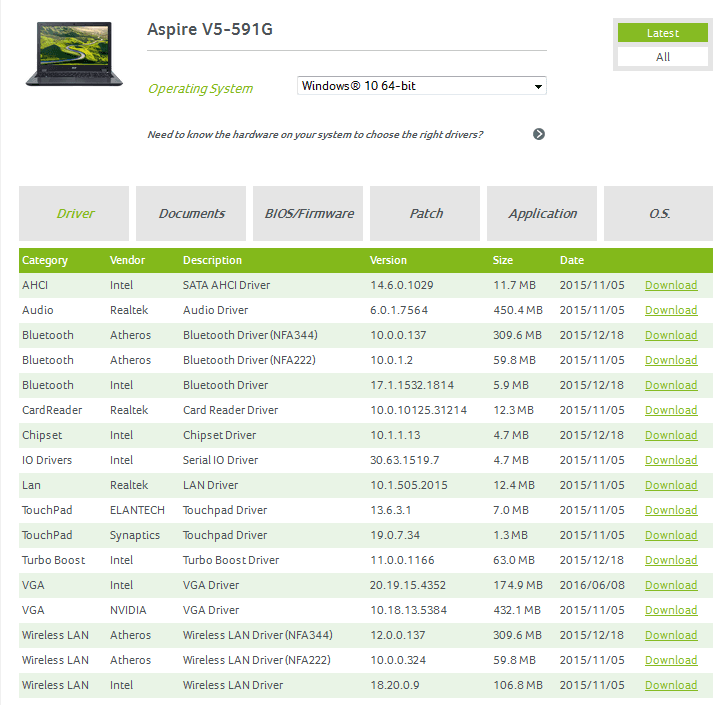Acer aspire driver download windows 7 adobe acrobat download software
