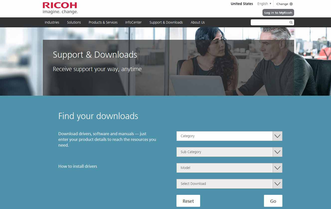 Ricoh Drivers Download And Update On Windows 10 8 1 8 7 Vista Xp Driver Talent