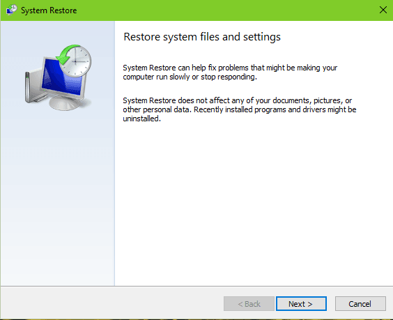 use-system-restore-to-fix-MSVCP110-dll-missing-error.png