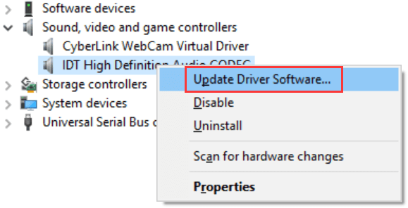 idt audio driver windows 10 - hp