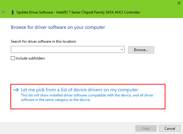 hoe u het sata-stuurprogramma vooraf kunt installeren op Windows 7