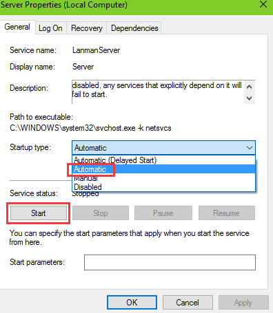 start-server-service-to-fix-no-lan-access-on-windows-10.png