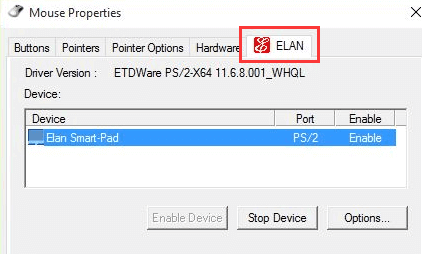 Dell touchpad only showing mouse Dell touchpad only showing mouse