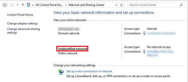 change wifi network from public to work windows 10