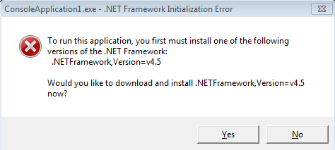 .net 4.5 for windows 8.1
