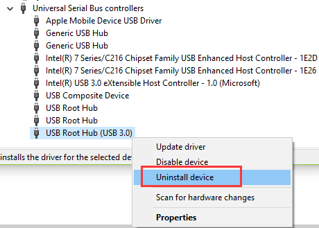 uninstall-usb-controller-device-manager