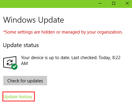 check-update-history-fix-microsoft-edge-not-working