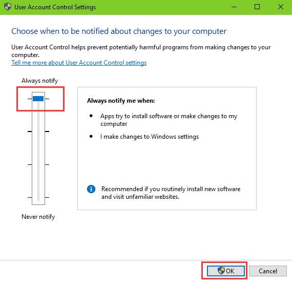 edge is not opening edge is not opening