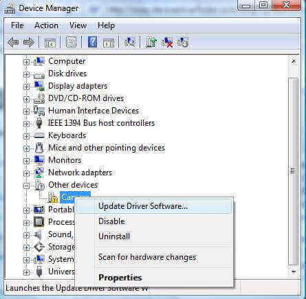 Sm bus controller driver windows 7