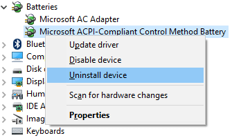 microsoft acpi compliant control method battery driver microsoft acpi compliant control method battery driver