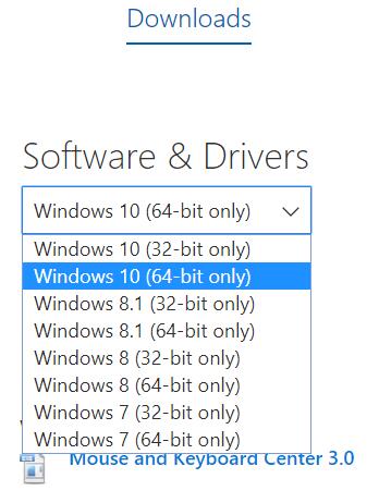 download microsoft windows 10 drivers