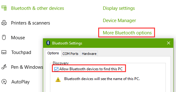 bluetooth mouse not working windows 10