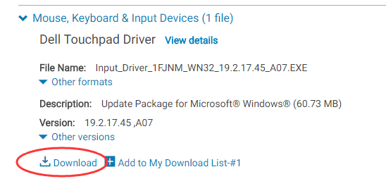 Dell Touchpad Drivers Download For Windows 10 Driver Talent