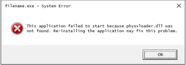physxloader.dll 64 bit physxloader.dll 64 bit