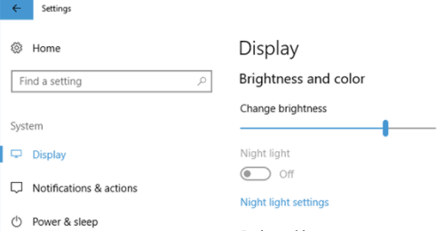 Fix Night Light Not Working After Windows 10 Fall Creators Update