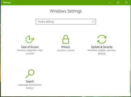 settings-update-security-windows-10-touchpad-not-working