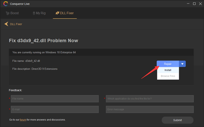 repair-d3dx9-42-dll-missing-error