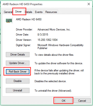 how to fix display driver failed to start windows 10