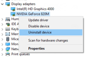 uninstall-device-fix-nvidia-installer-failed