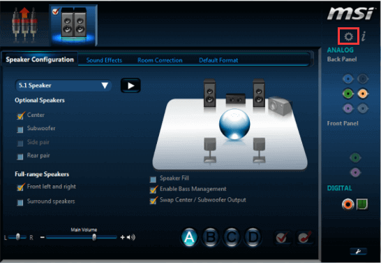 Realtek audio manager windows 10