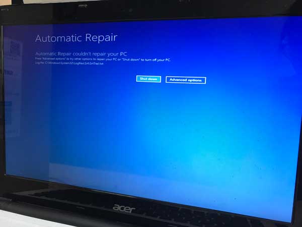 automatic repair loop fix