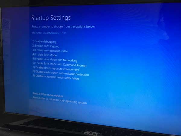 startup-settings-enter-safe-mode-networking-windows-10