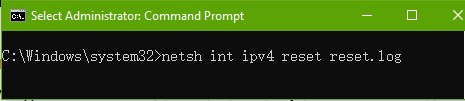 netsh-int-ipv4-reset-reset-log-fix-ipv4-ipv6-no-internet-access