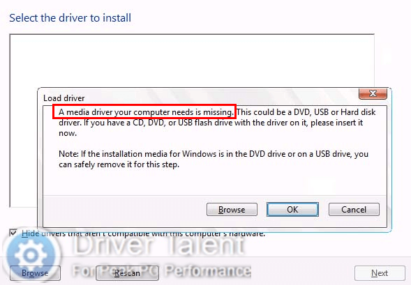 Fix A Media Driver Your Computer Needs Is Missing Driver Talent