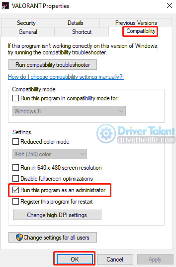 Run Valorant as an administrator