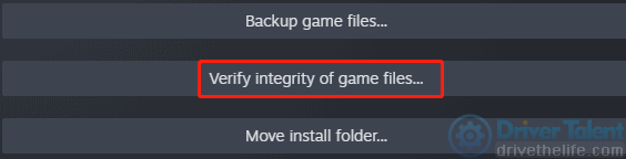 verify integrity of game files