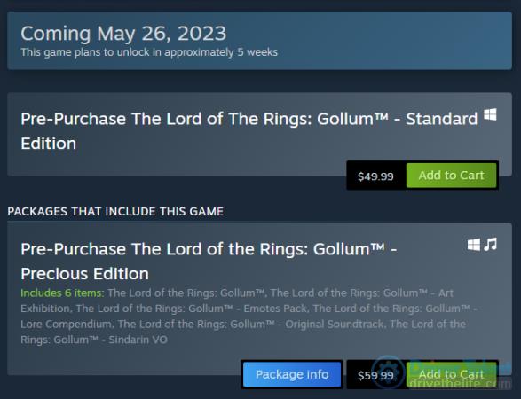 The Lord of the Rings: Gollum™ - Emotes Pack