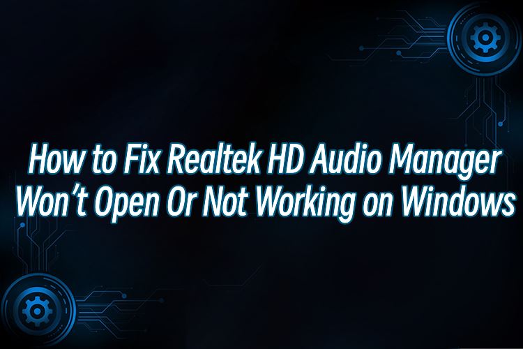 Fix Realtek Hd Audio Front Panel Jack Not Working In Windows 10 Youtube