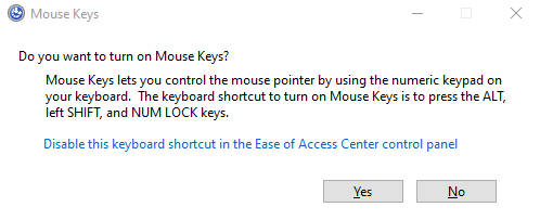 How to Move the Mouse Cursor Using the Keyboard Without a Mouse ...
