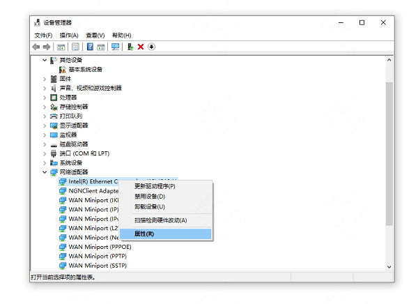 Network-Card-Driver-Properties