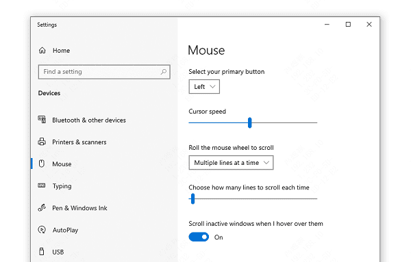 Restore-mouse-settings